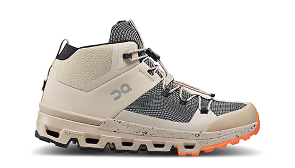 On Durable Beige Cloudtrax Hiking Sneakers Size Womens 9